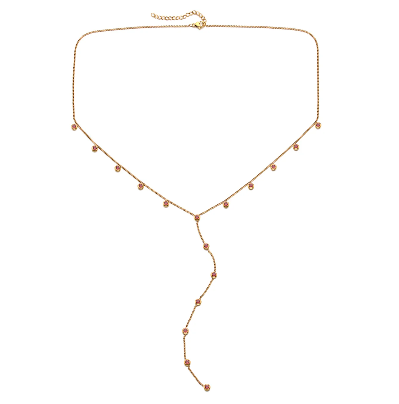 India Droplet Necklace - Image 3