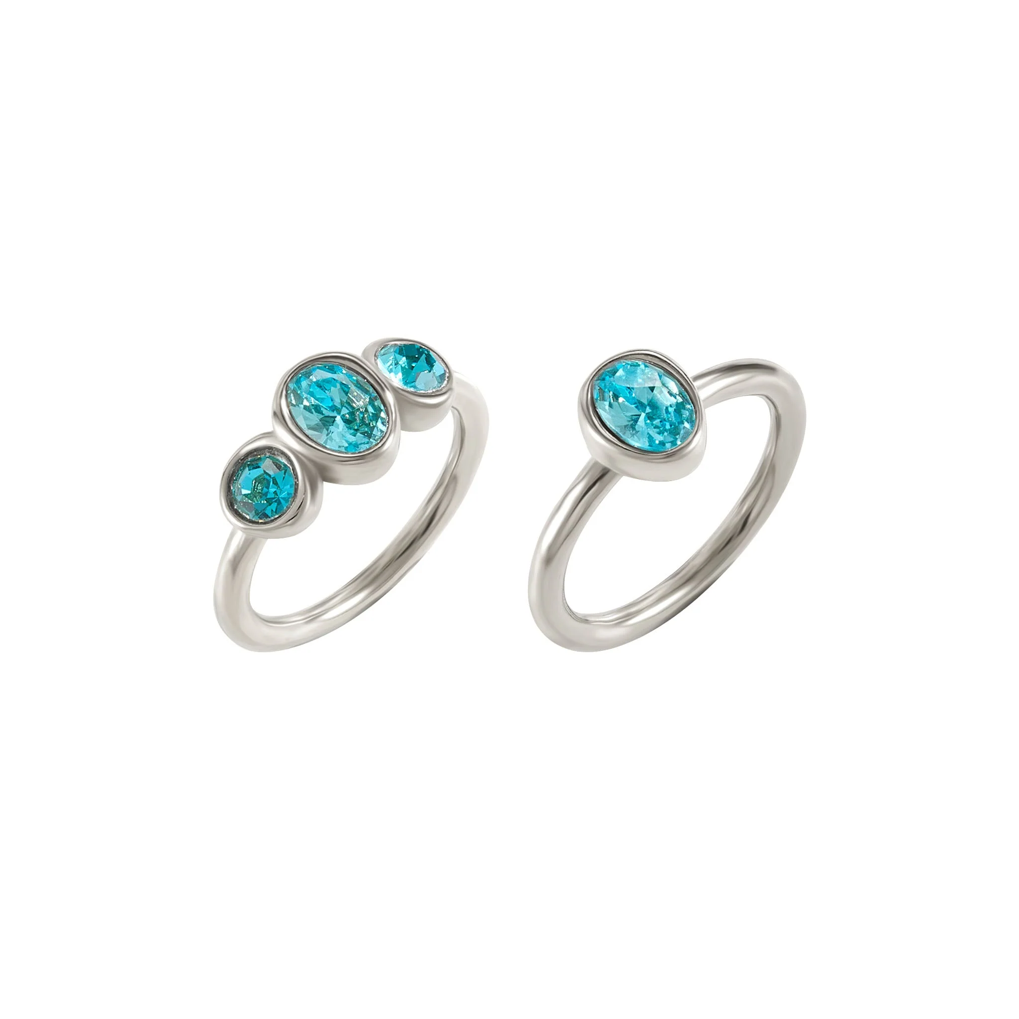 Kate Double Stack Ring - Image 9