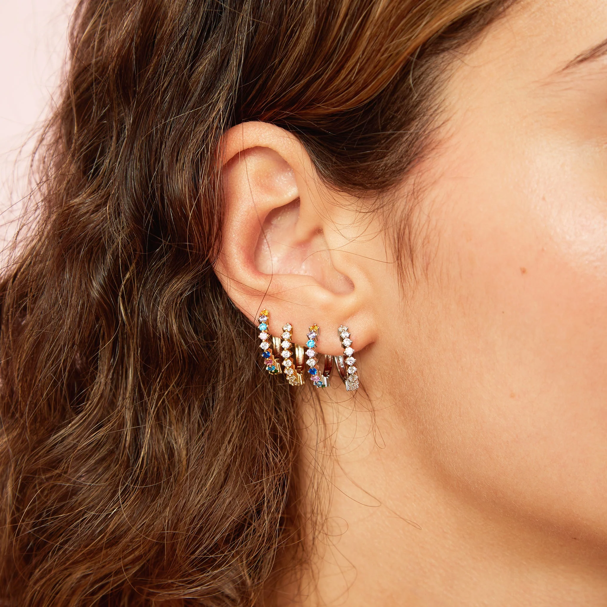 Mimi Huggie Earrings - Image 29