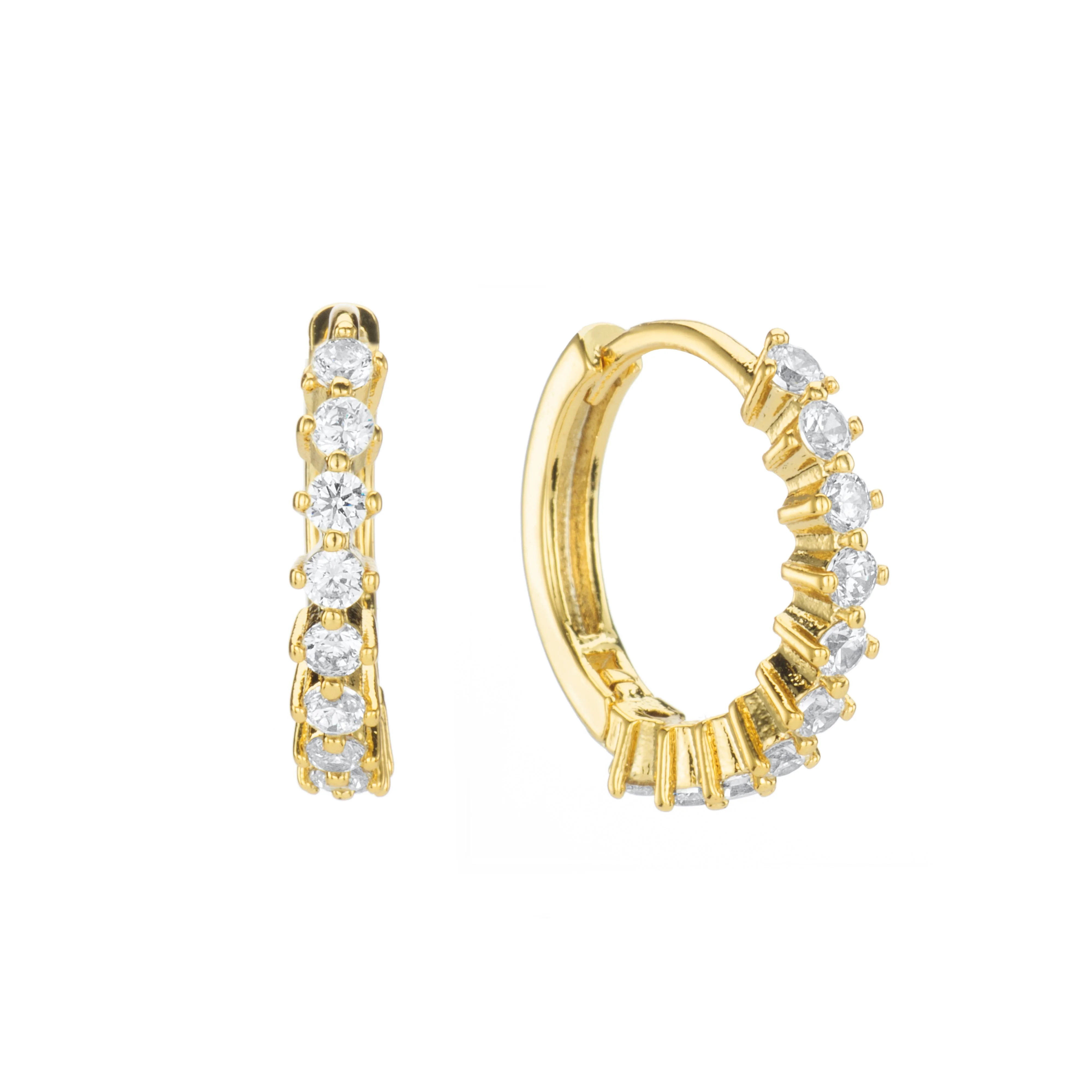 Mimi Huggie Earrings - Image 7