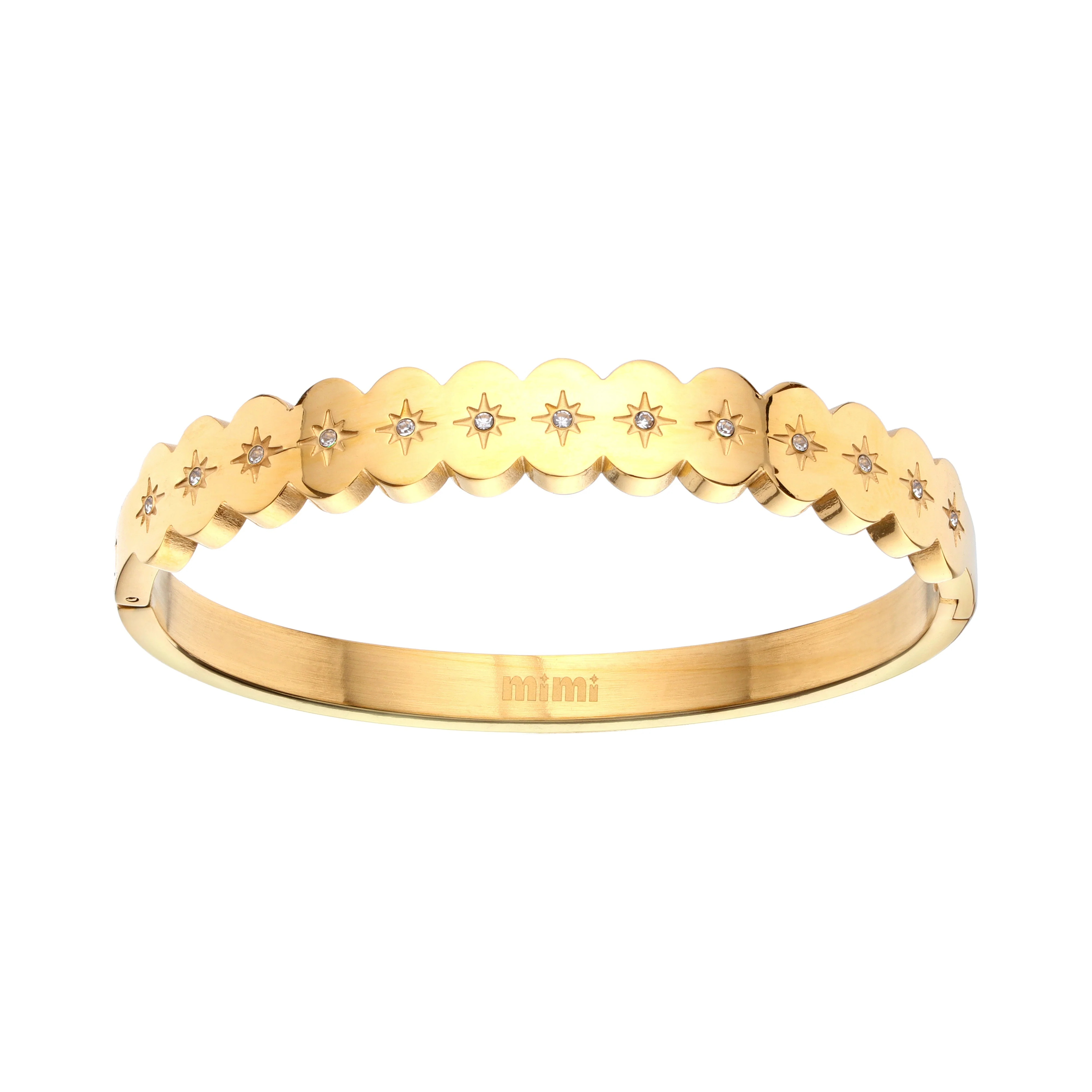 Tallulah Scallop Star Bangle - Image 4